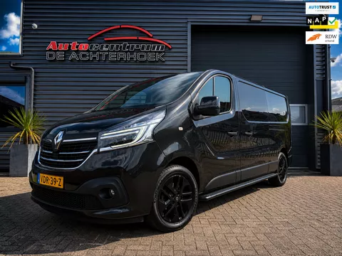 Renault Trafic 2.0 dCi 145 Lederen Bekleding | 2x Schuifdeur | Trekhaak | Dubbel cabine| Zeer Nette Bus