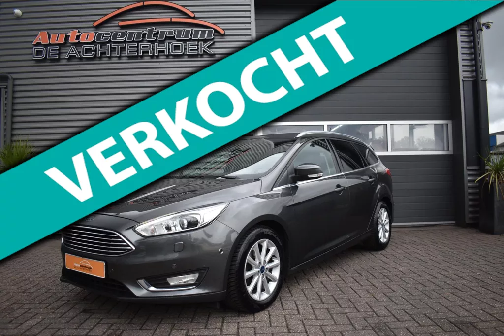 Ford Focus Wagon 1.0 Titanium Xenon / Cruise control / Stoelverwarming!!